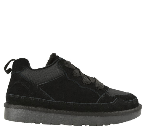 Pantofi sport, dama, ANNA VIOTTI, D114-PK2690 negru, piele intoarsa